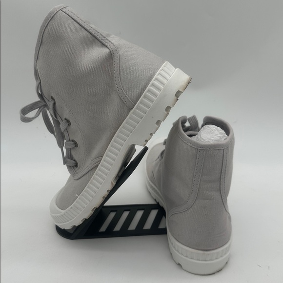 SO Womens Dragonfruit Ankle White Beige Breathable Chunky Boot Shoes Size 10M US - Picture 4 of 13